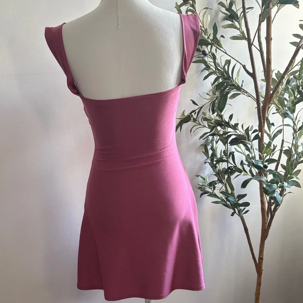 Windsor Mauve Mini Dress - Picture 2 of 5